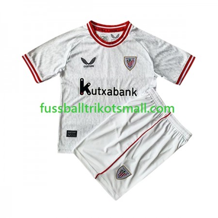 Fußballtrikots Athletic Bilbao Kinder 2023-2024 Kurzarm Auswärts-trikot kaufen